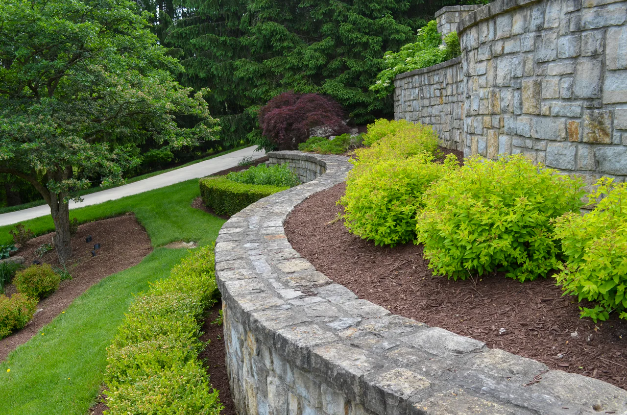 Retaining Walls landscape feature example